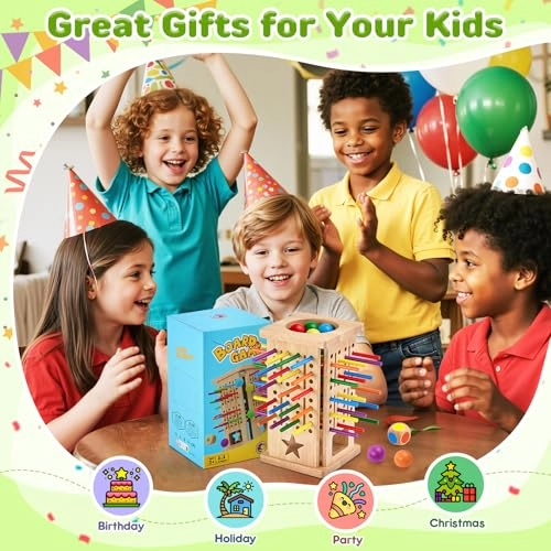 Montessori Wooden Board Game - 3 years+ 42 pieces