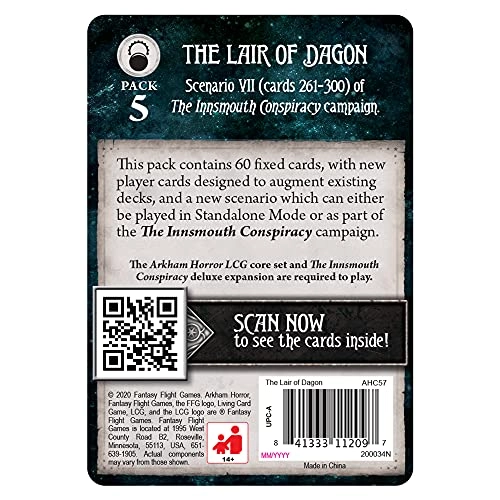Arkham Horror: The Card Game: The Lair of Dagon