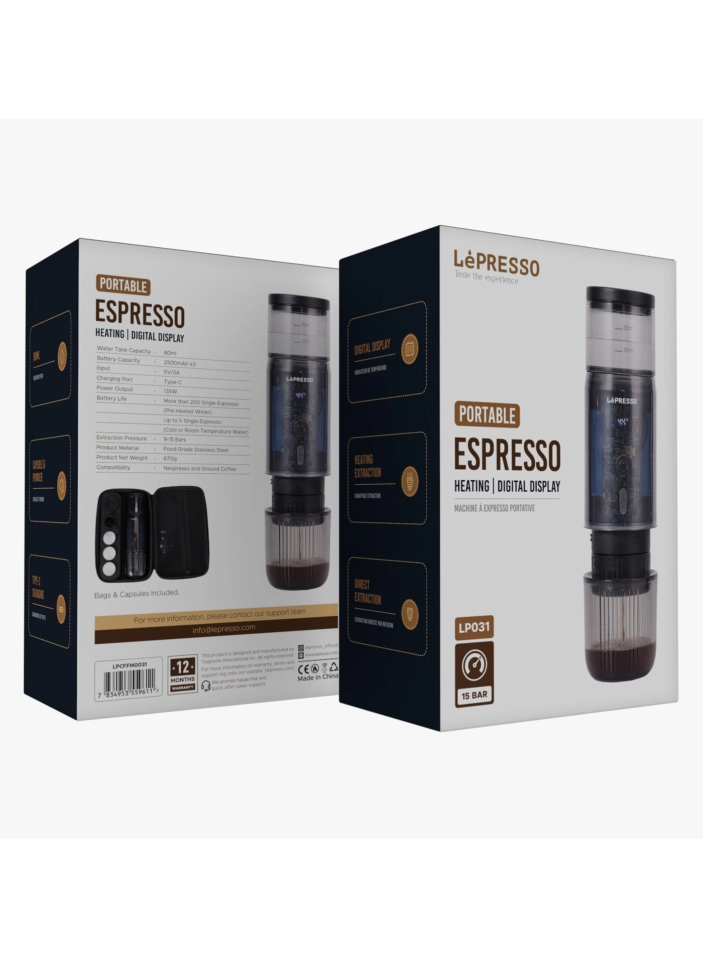 LP031 - 80ml Portable Digital Display