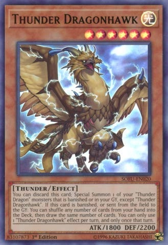 Yu-Gi-Oh! Thunder Dragonhawk SOFU-EN020