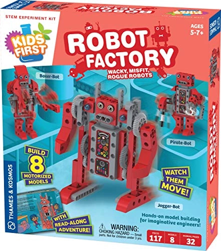 Kids First: Robot Factory STEM - 5 - 15 years 117 pieces