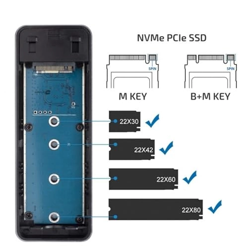 External SSD + M.2 NVMe SSD - 2TB