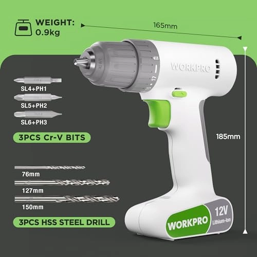 Cordless Drill Driver - 1500 mAh