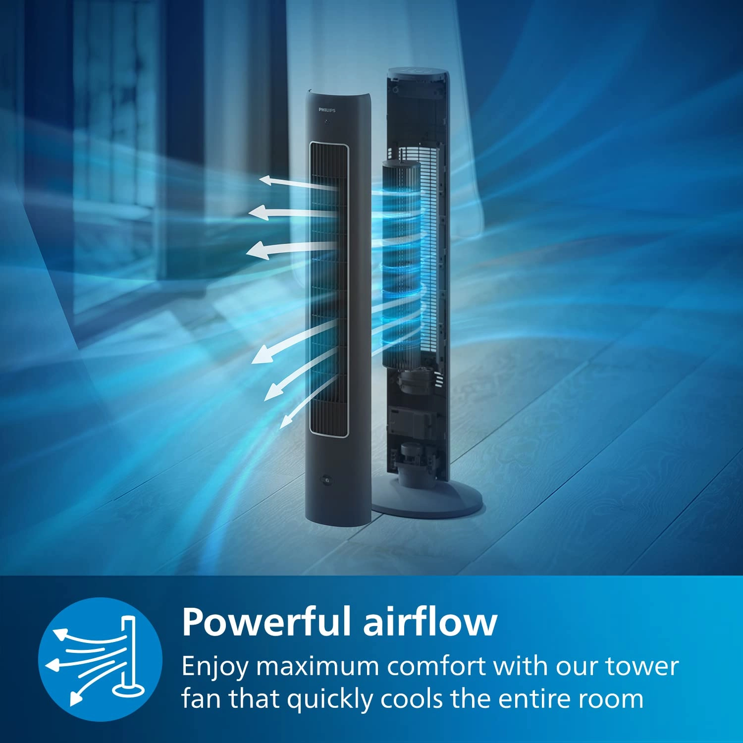 Oscillating Tower Fan 5000 Series