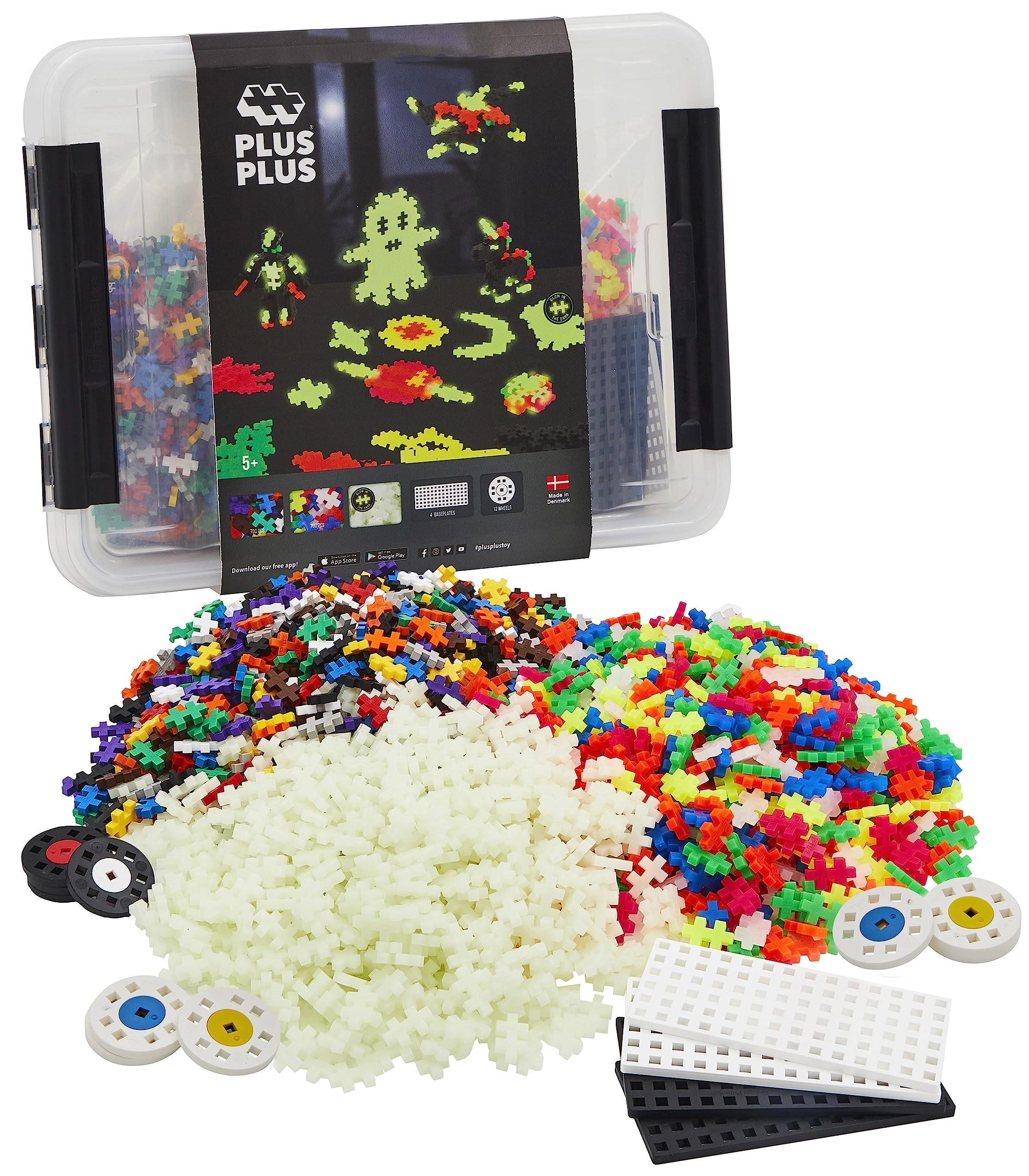 Plus-Plus Ingenious Construction Toy - 2000 pcs
