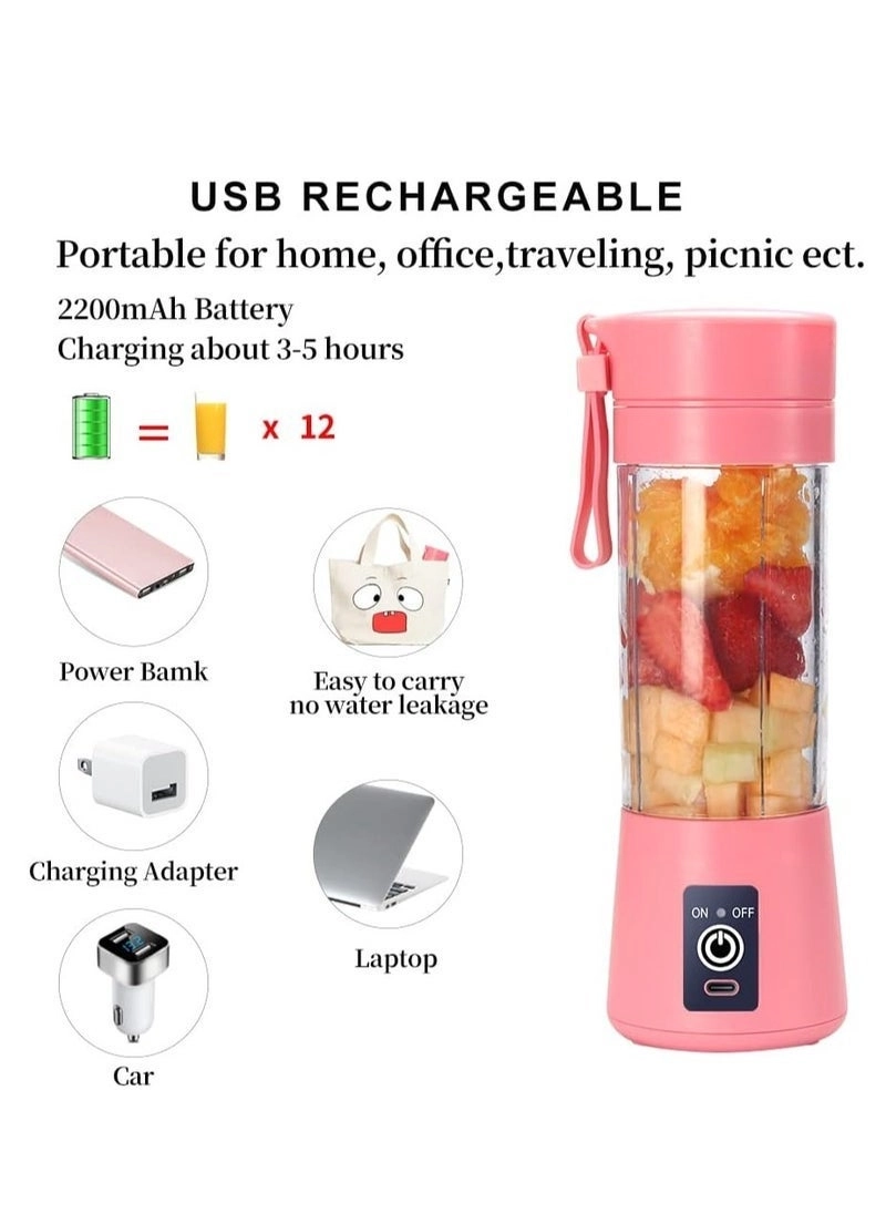 Portable Blender Cup - USB Rechargeable Compact & Portable