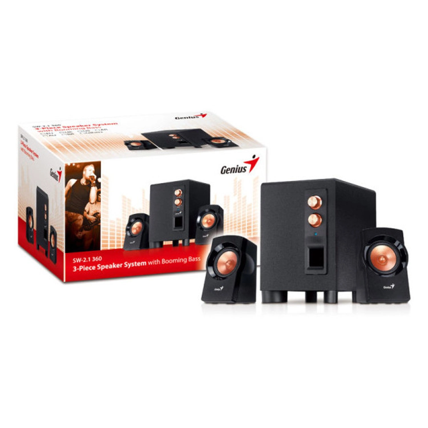 Genius Computer Technology 31730998104 - 10 Watt 4-inch