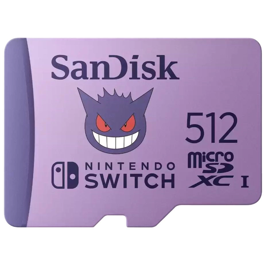 SanDisk Pokemon Gengar MicroSD 512GB