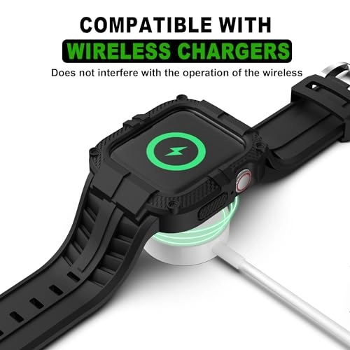 Rugged Watch Band for Apple Watch Series 9 - 44mm