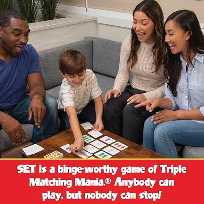 SET: The Family Game of Visual Perception