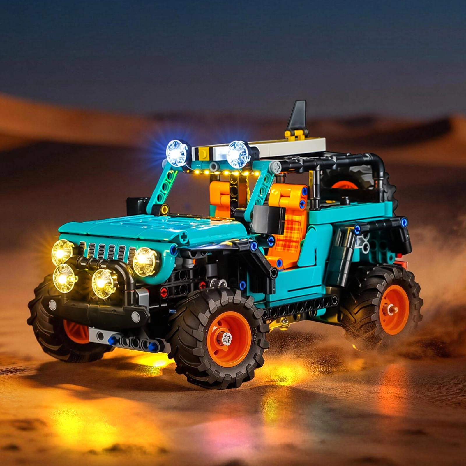 BRIKSMAX 2.0 Light Kit - Compatible with Lego Technic Jeep Wrangler Rubicon 42227 LED Lighting