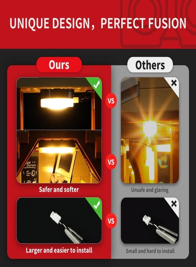 2.0 Light Kit Harry Potter for LEGO The Burrow 76437