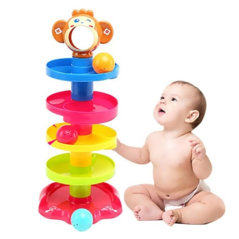 Baby Ball Drop Tower - Multicolor 18 months & above