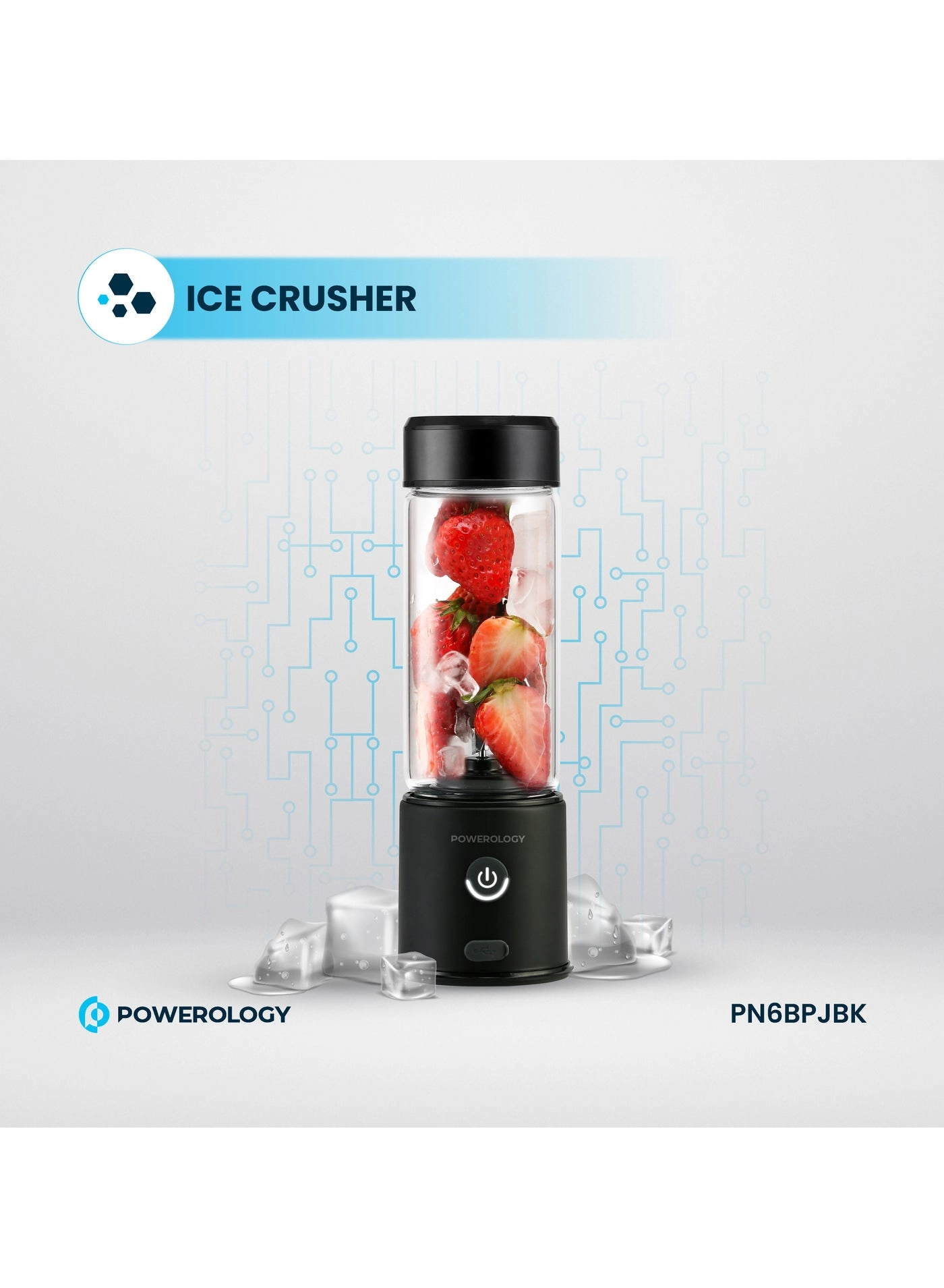 6-Blade Juicer - 126W 450ml