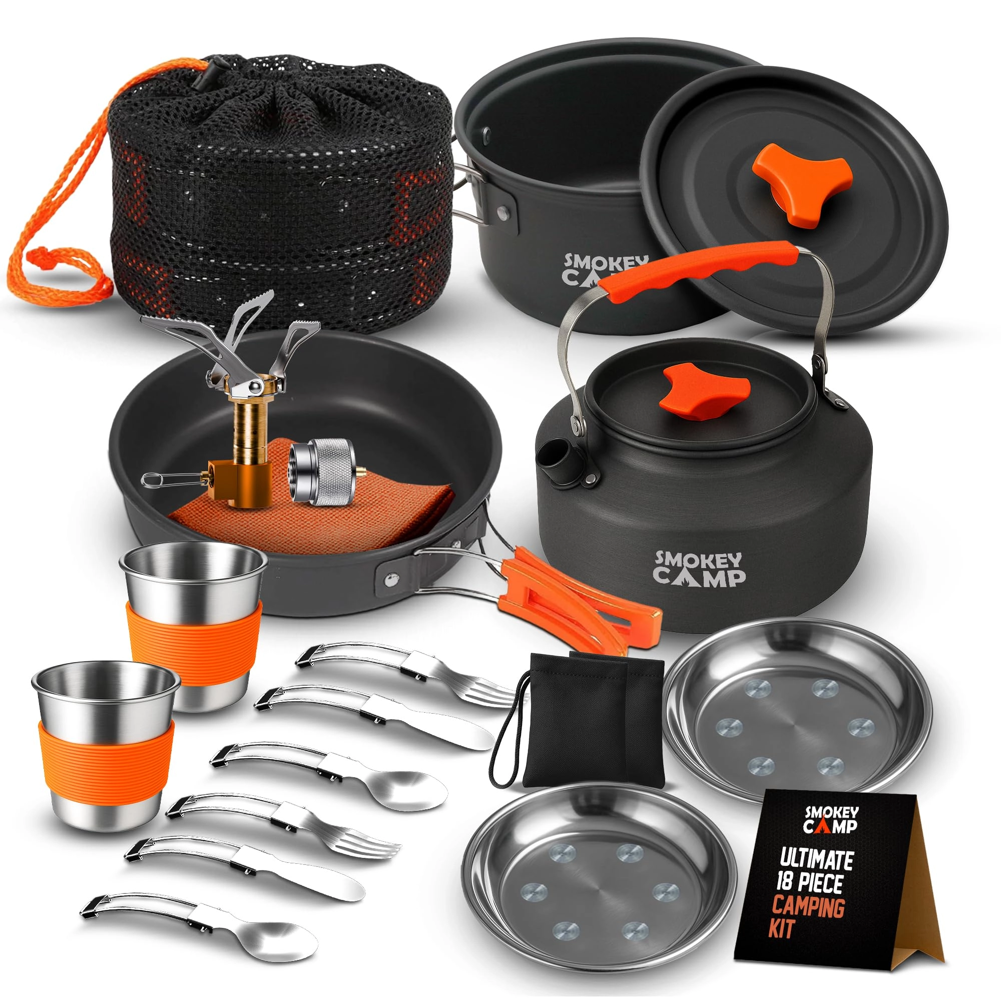 Camping Cookware Mess Kit - 11 piece(s)