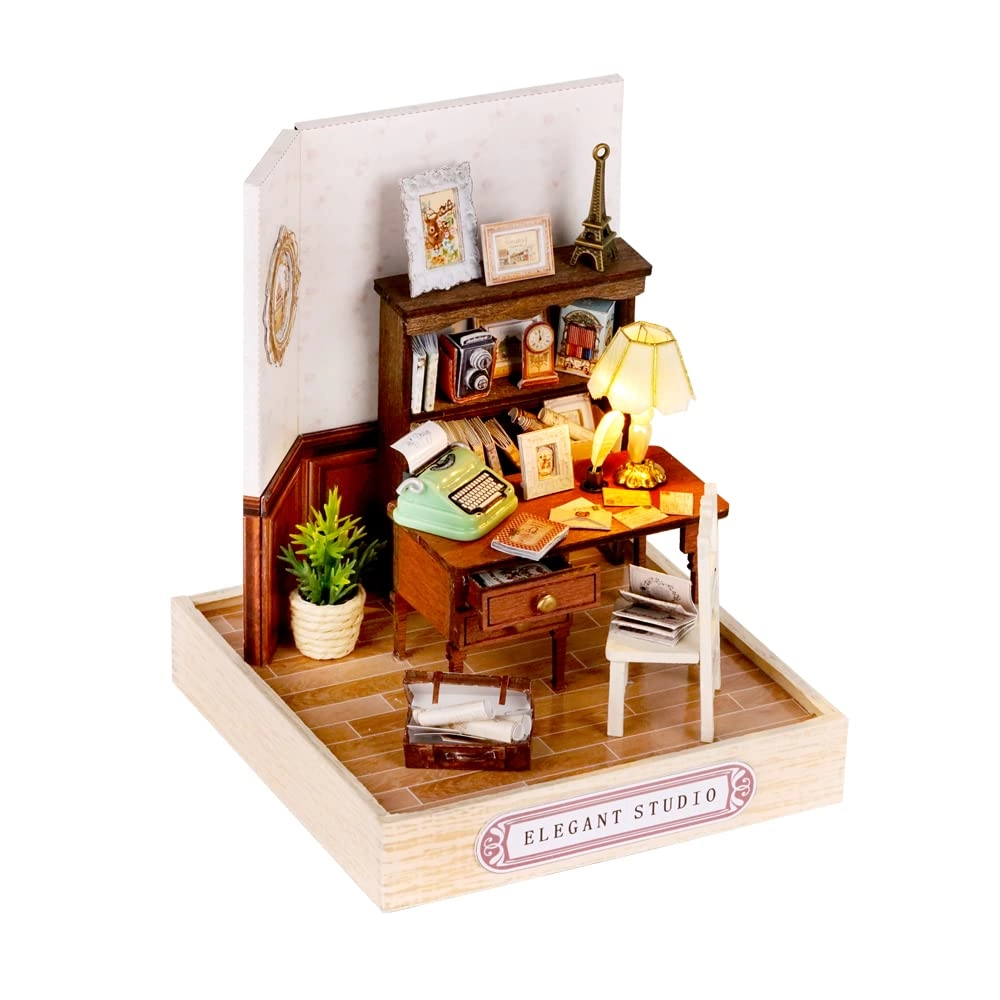 DIY Miniature Dollhouse Kit - Warm Moment 1:24