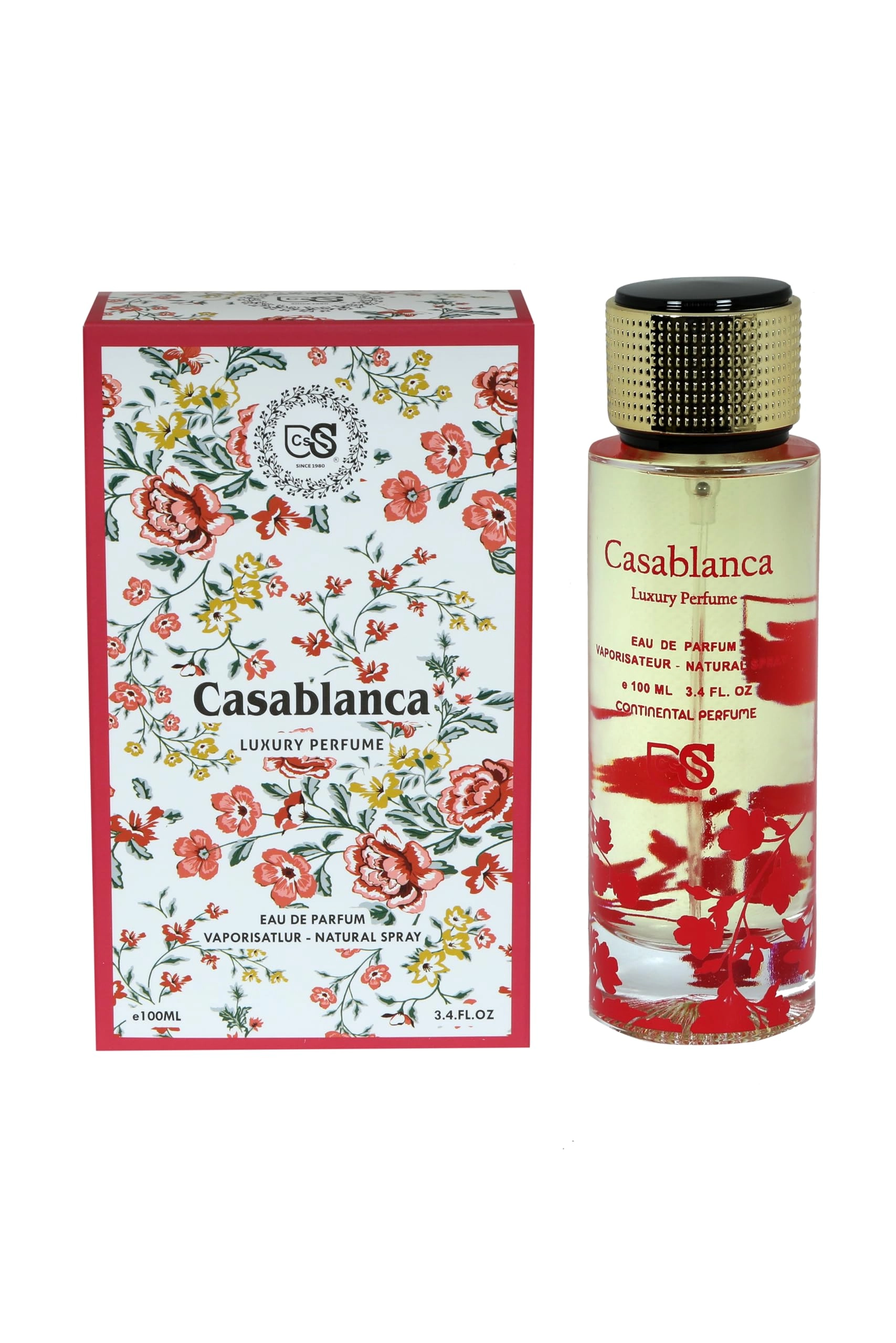 continental supply manufacture pefumes&essential oils&flavours Casablanaca Eau de Parfum 100ml