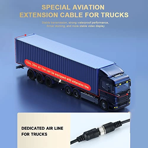 AHD Backup Camera and Monitor Set with DVR - 1080P