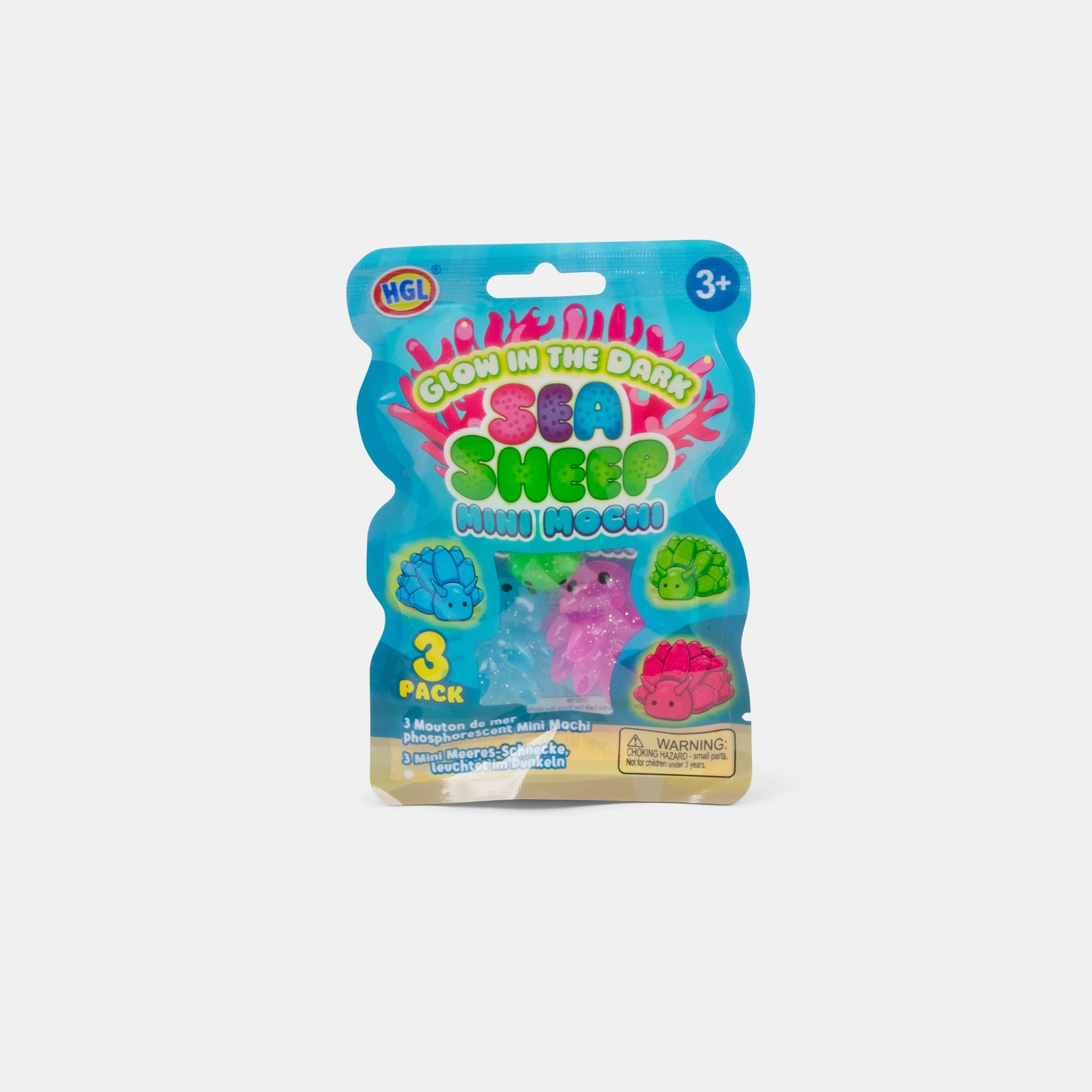 BORDERS Glow In The Dark Sea Sheep Mini Mochi - 3 years+