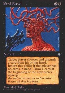 Wizards of the Coast Mind Ravel - Ice Age Common Black