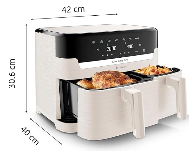 Easy Fry Dual Collection Ivory EZ901AF0