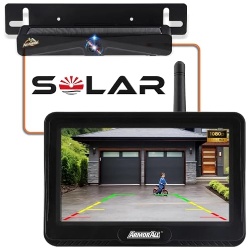 USB Solar Powered Wireless Backup Camera