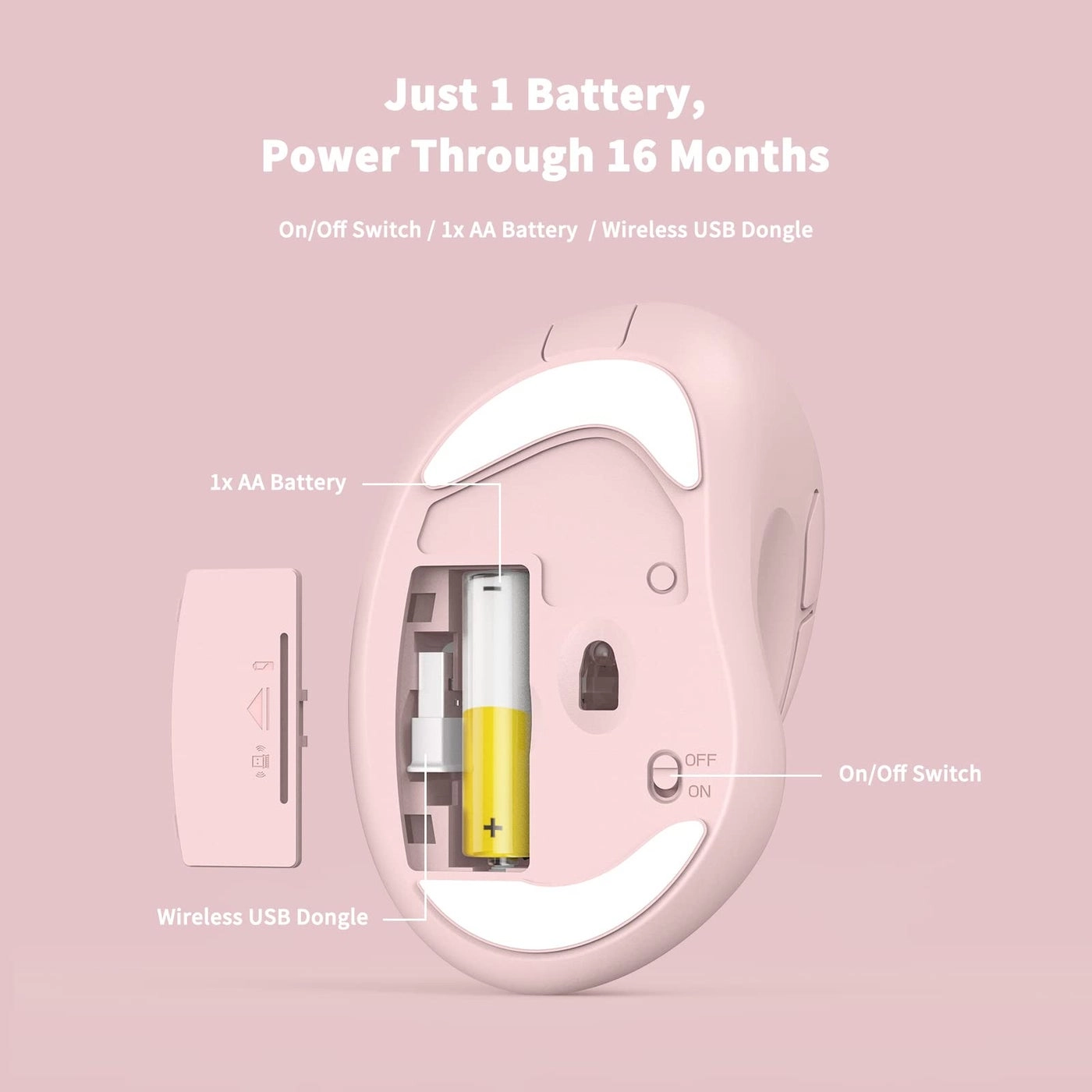 Ergonomic Vertical Mouse - USB