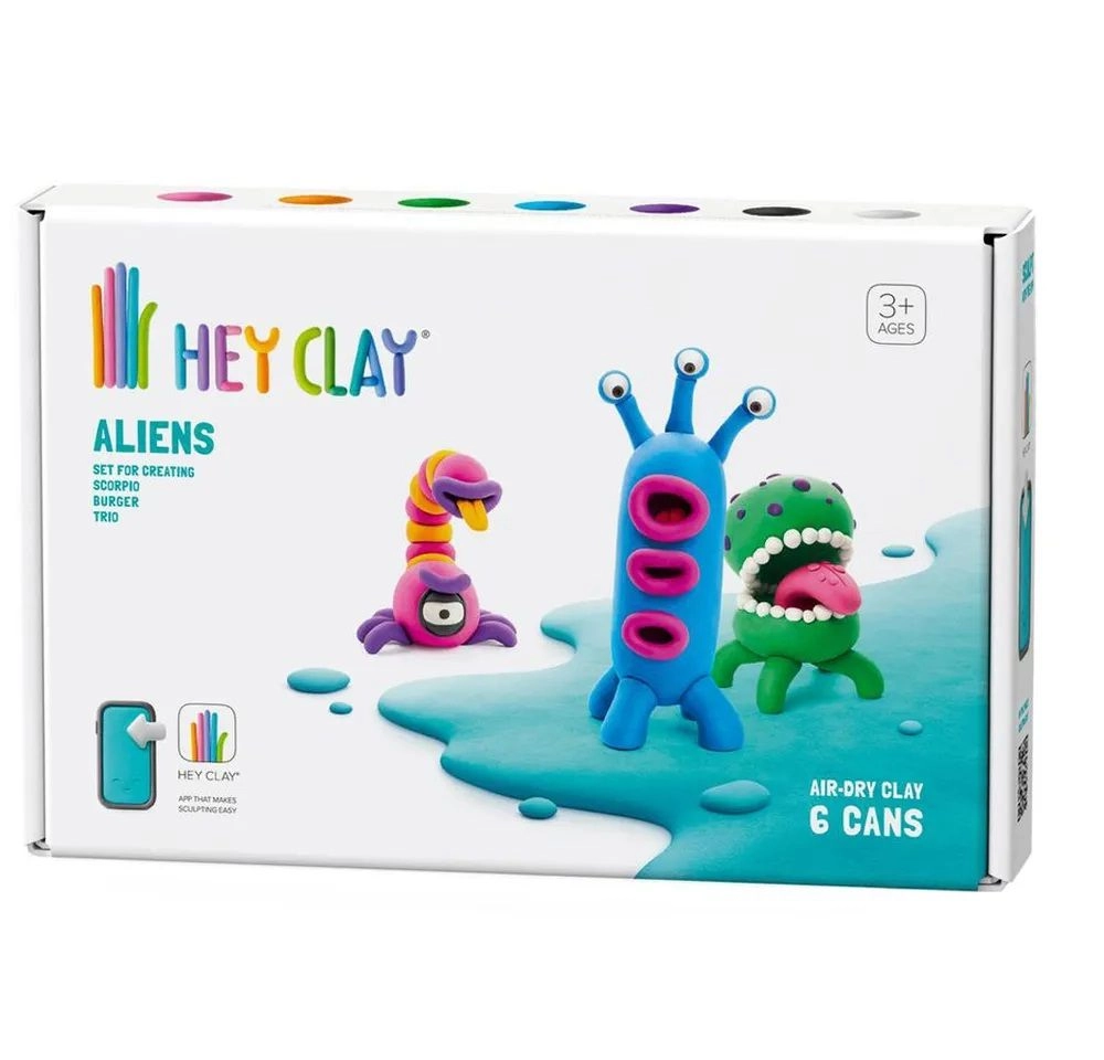 DIY Aliens Burger, Trio, Scorpio - 3+ years 6 pcs