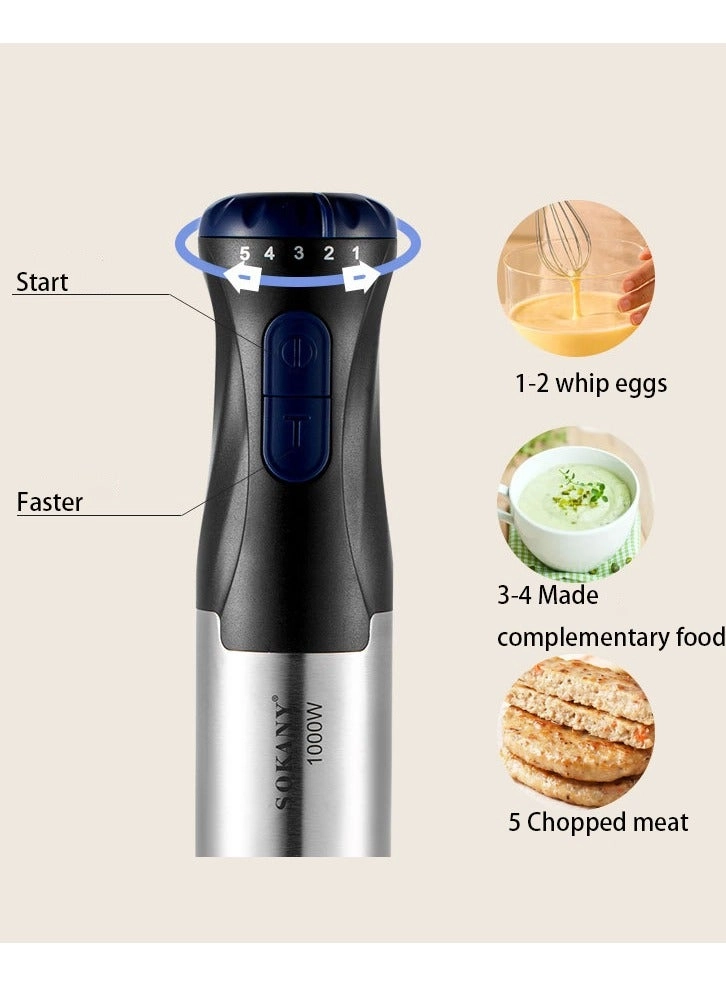 Hand Blender - 500 ml 1000 W