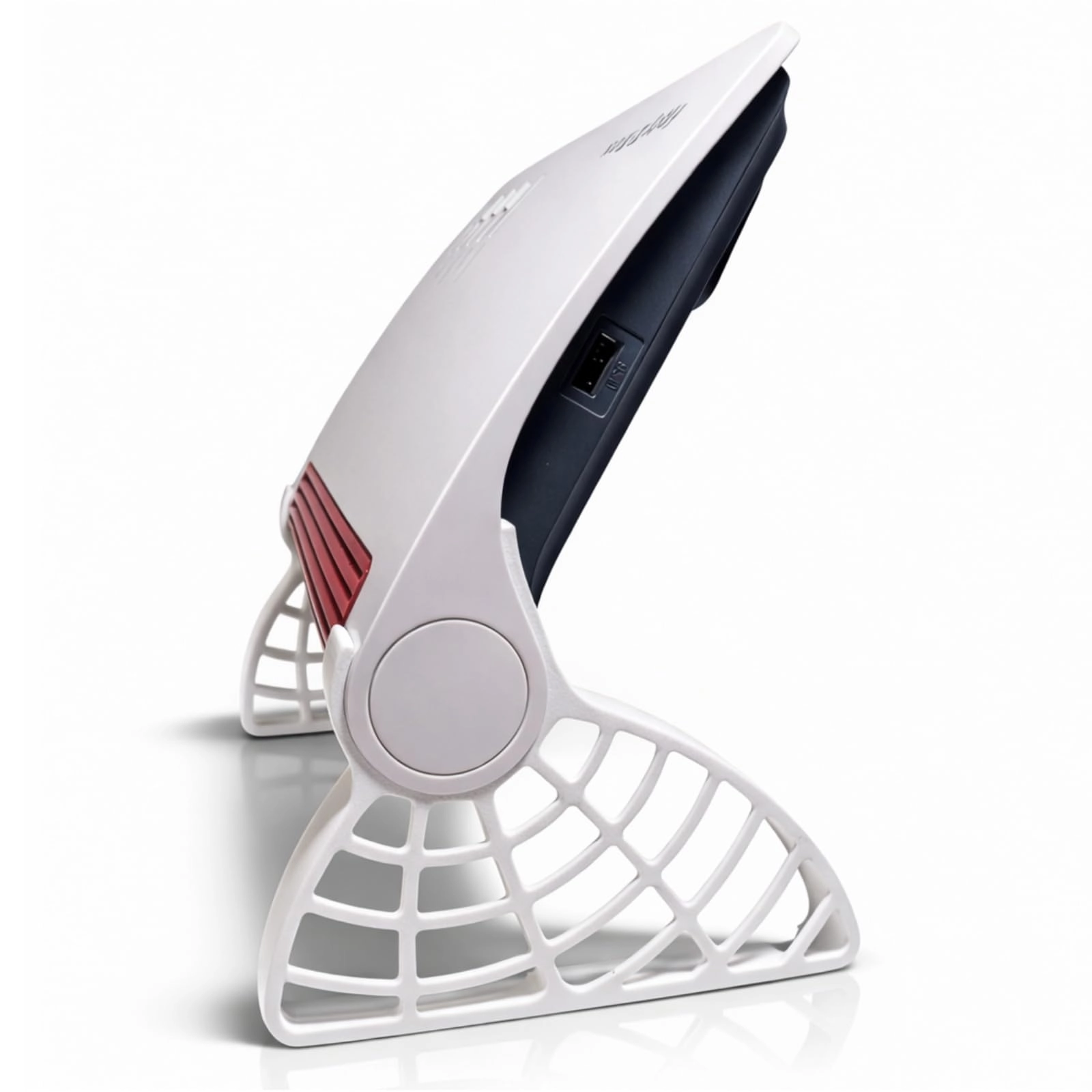 PRINTKERN Stand brackets for Fritz!Box 7590 - Improved air circulation White