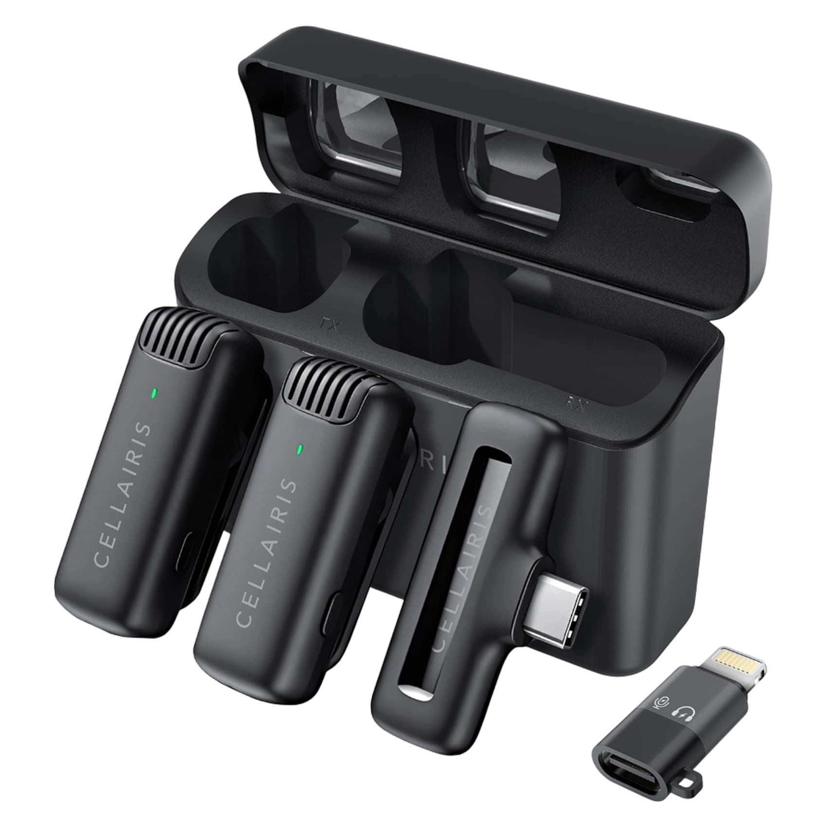 Cellairis Lavalier Dual Microphone Wireless Microphone