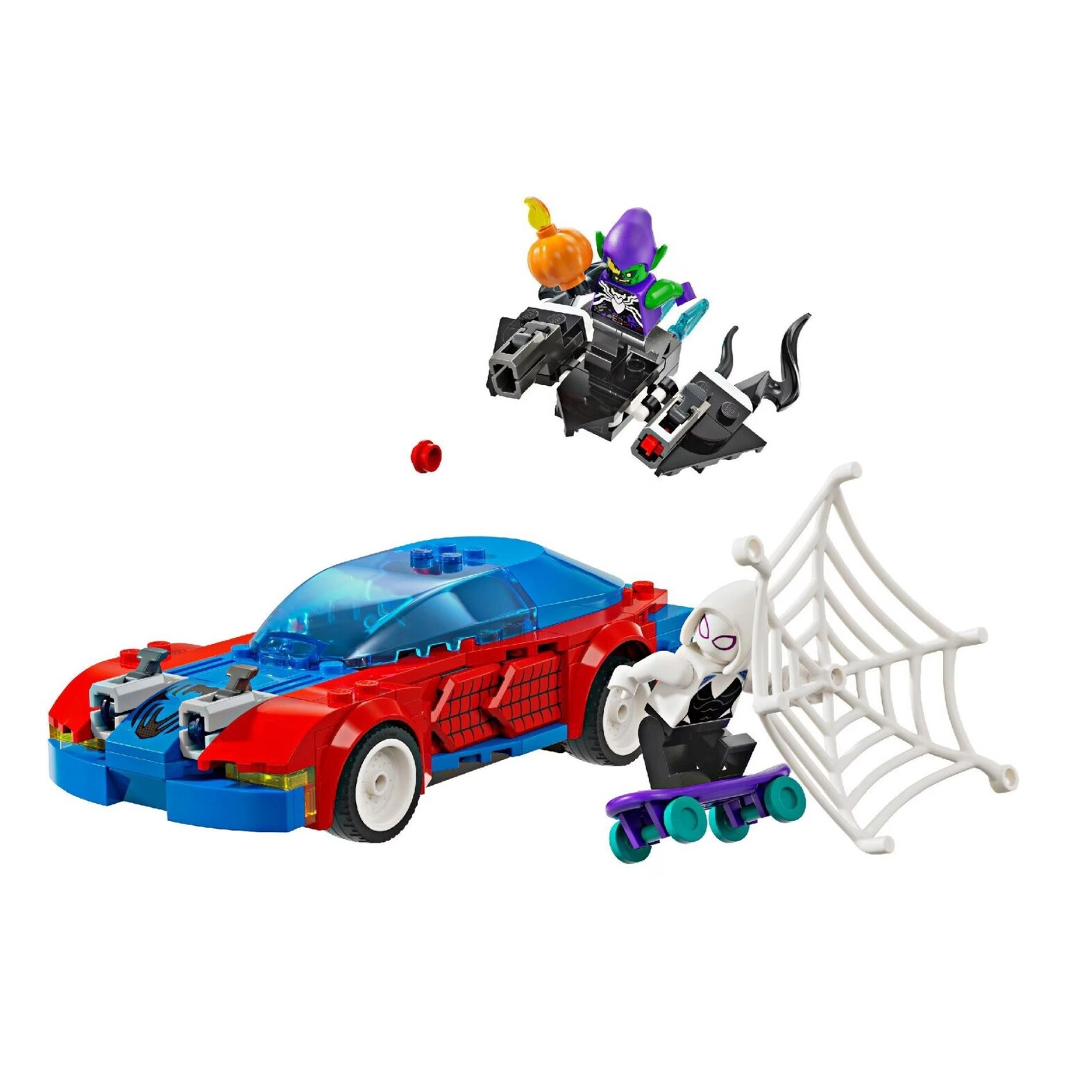 COLOR LAND CHILDRENS TOYS CENTER LLC Marvel Spider-Man Race Car & Venom Green Goblin (76279)