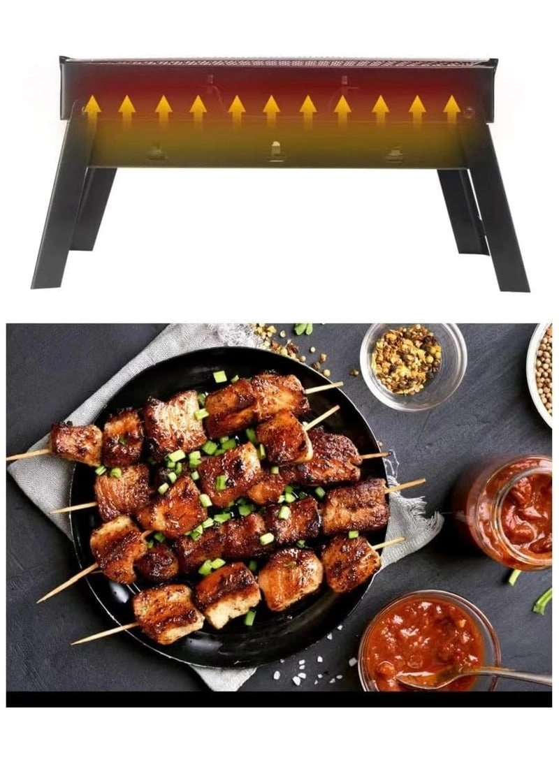Folding Portable Outdoor Garden Camping Party BBQ Grill