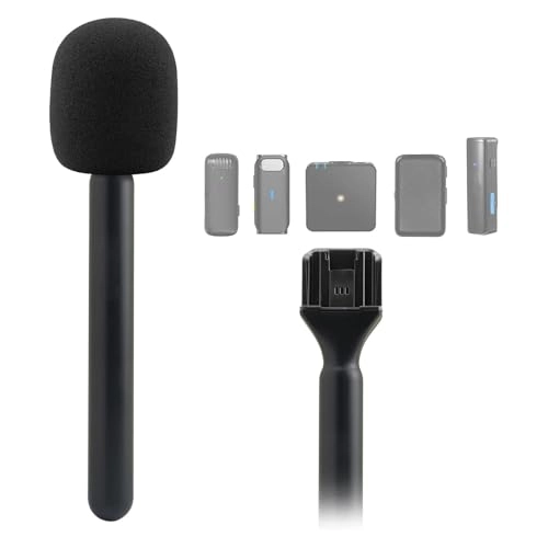 Mic Holder - Lightweight 56g Windshield Foams Included