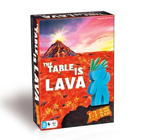 The Table is Lava - Dexterity Card Game