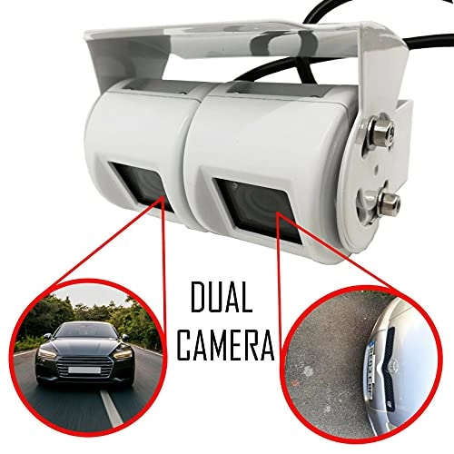 Dual Motorhome Reversing and Rearview Camera - Night vision Phono cabling 720p