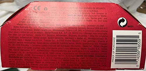 Barbie Dolls of World - Vinyl Plastic Chilean Ages 3+