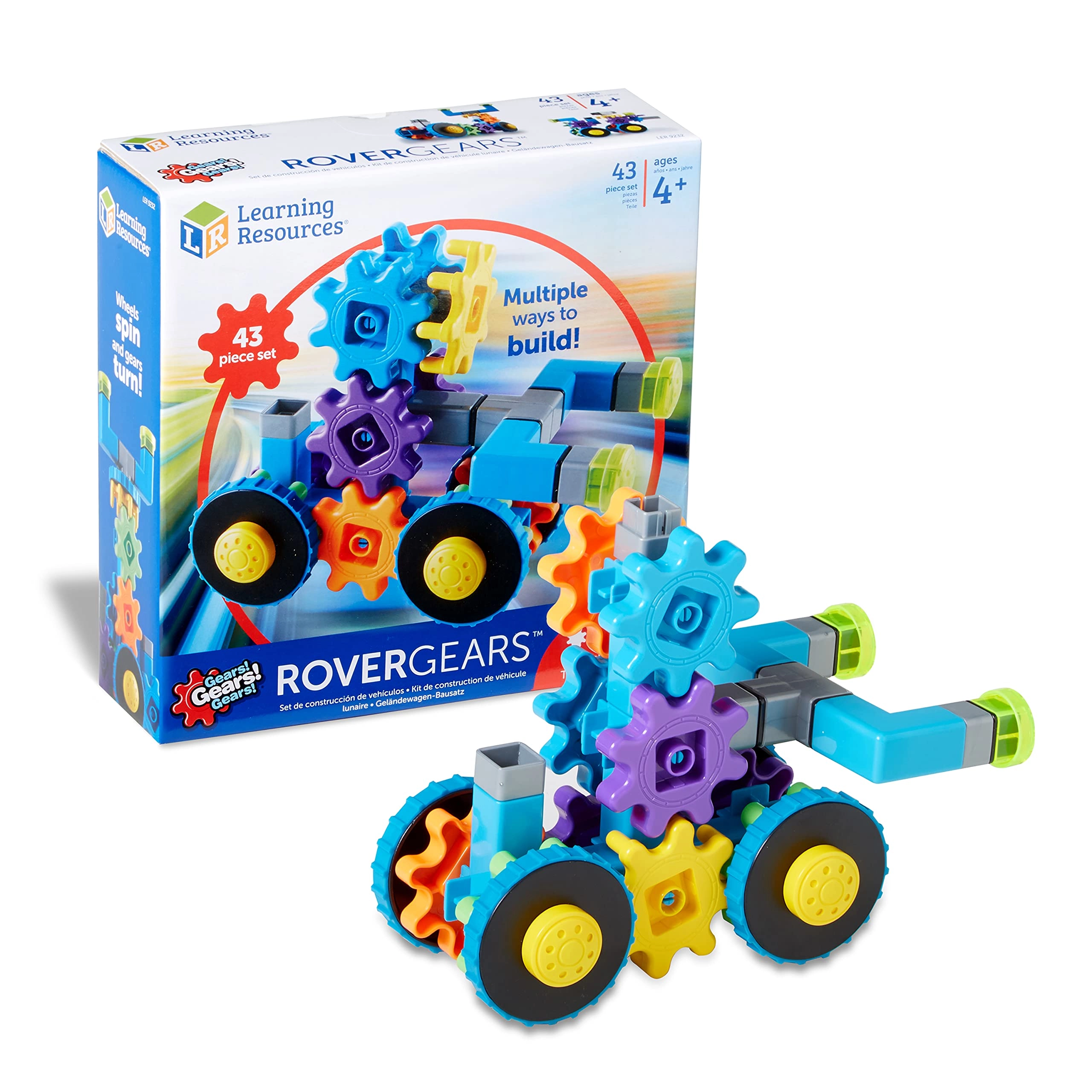 Learning Resources Rover Gears Engineering - 4 years+ 43 pieces