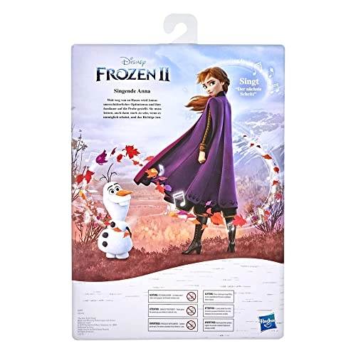 Anna Doll - Singing Music Purple Dress Ages 3+