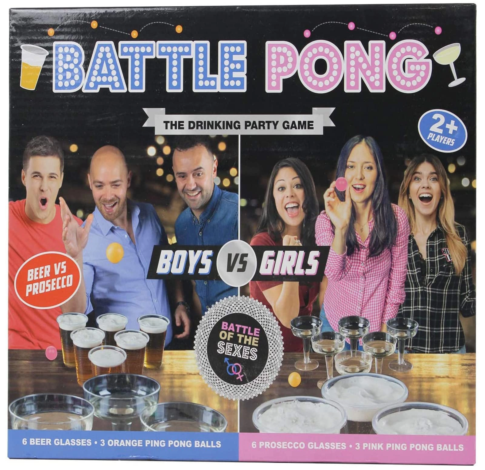 MZA STORES Battle Pong - 18pc Adults