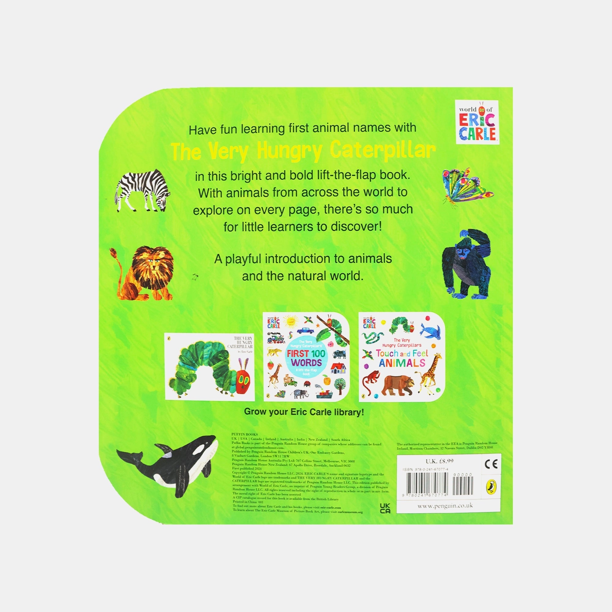 The Very Hungry Caterpillar's First 100 Animals