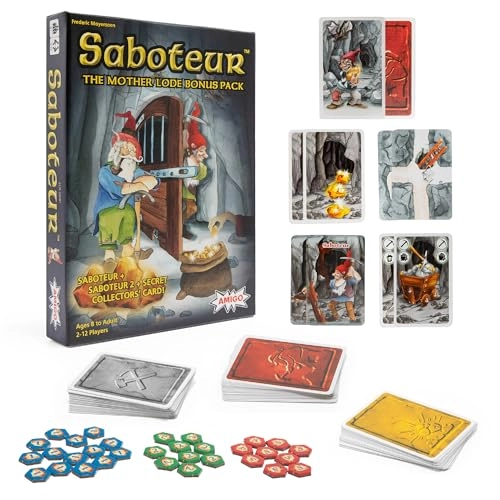 Saboteur + Saboteur 2 + Secret Collectors’ Card