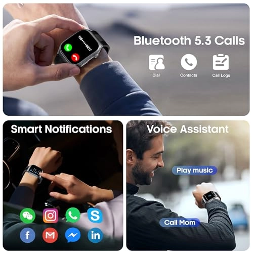 Blood Pressure Smart Watch - 2.06" AMOLED 530mAh