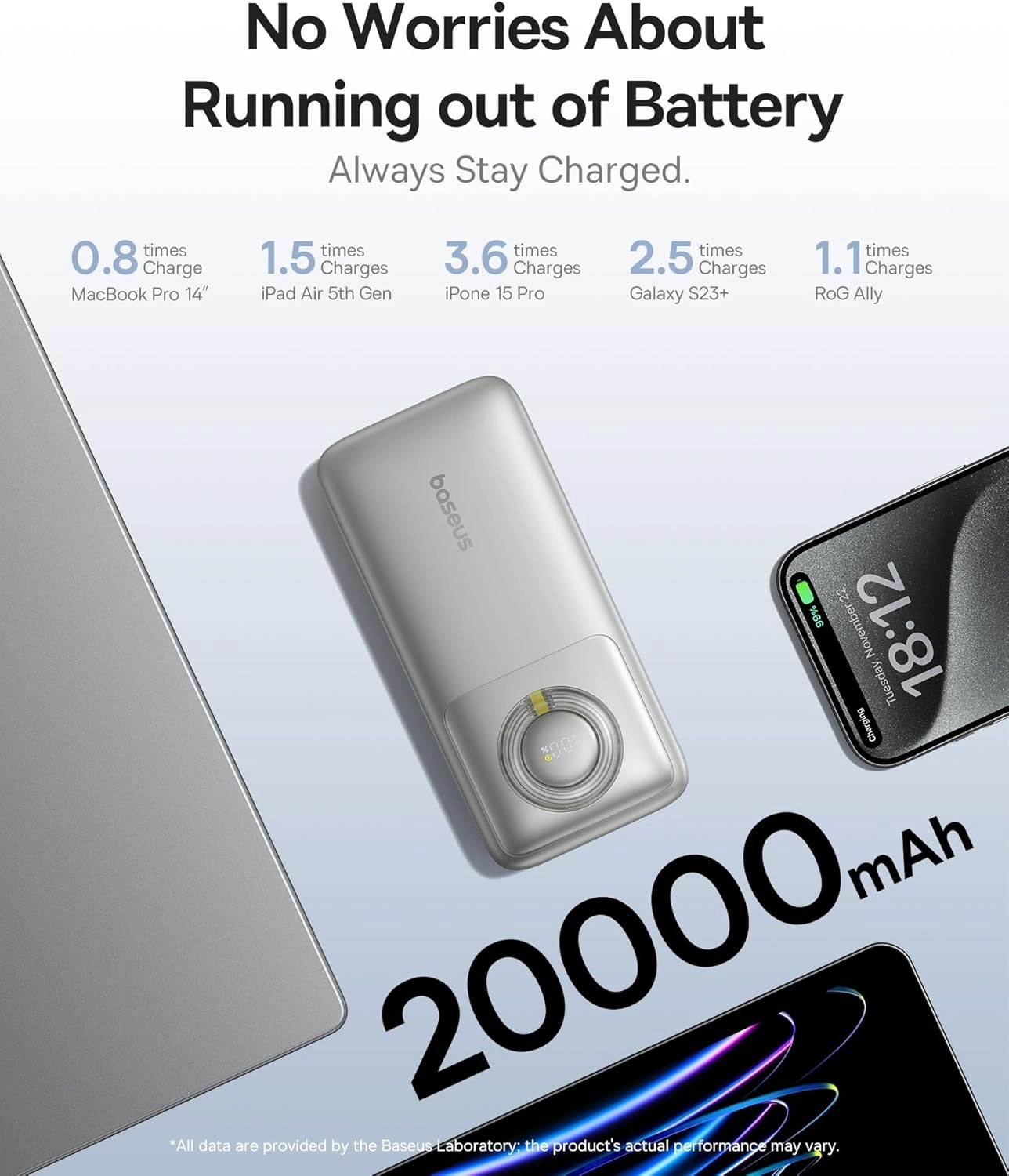 Free2Pull - 20,000mAh 65W