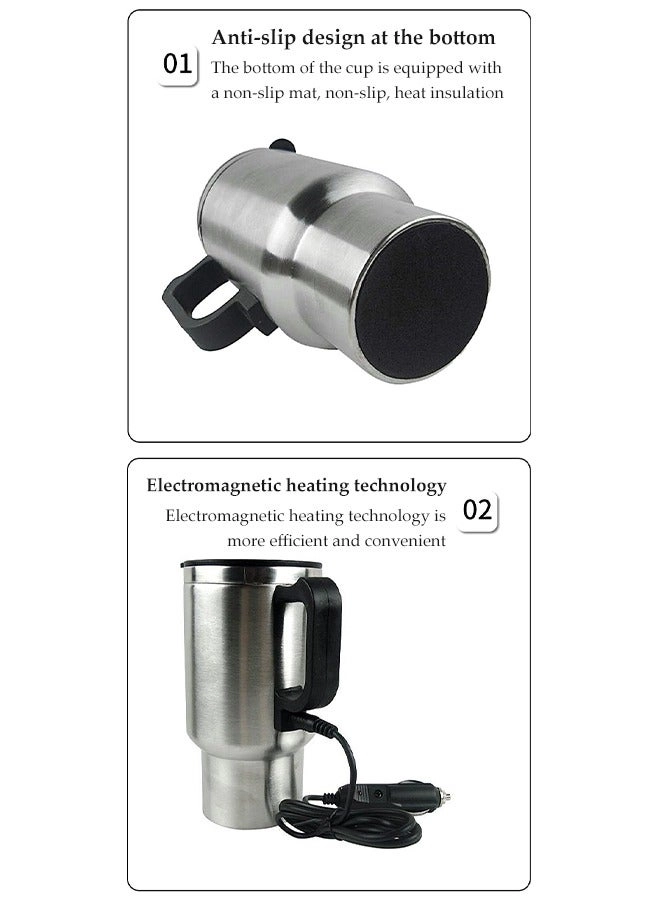 Stainless Steel JC02233CY Travel Coffee Cup - 500ml