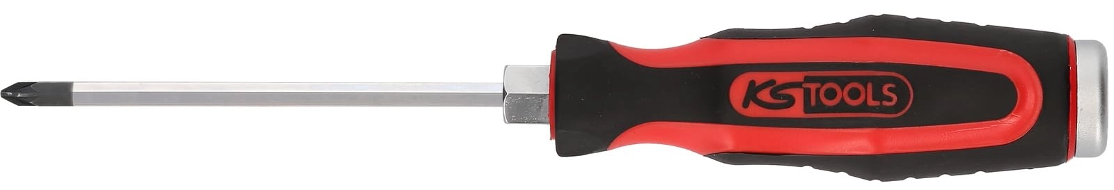 KS TOOLS Werkzeuge - Maschinen GmbH ERGOTORQUEmax Hammer Cap Pozidriv Screwdriver PZ1