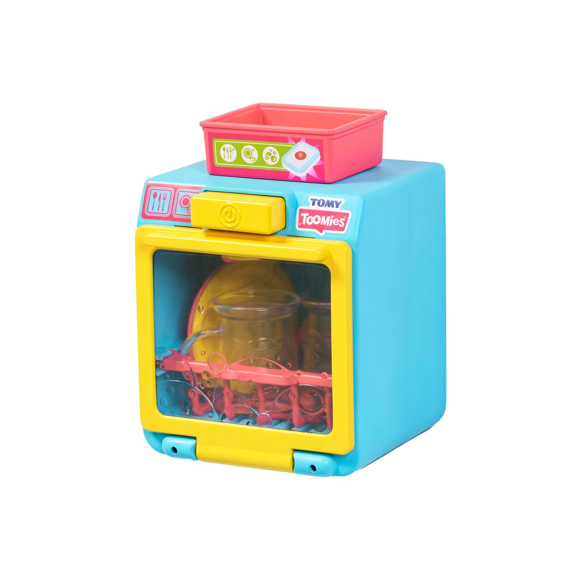 Tomy Spin & Splash Dishwasher - Interactive Bath Toy Spinning Sprayer