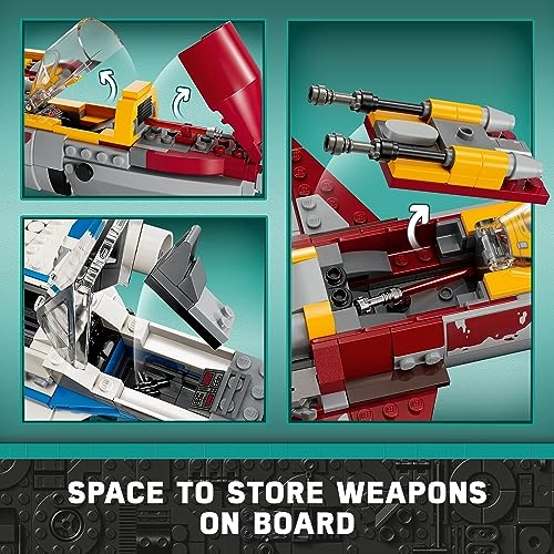 Star Wars New Republic E-Wing vs. Shin Hati’s Starfighter (75364) - Ahsoka