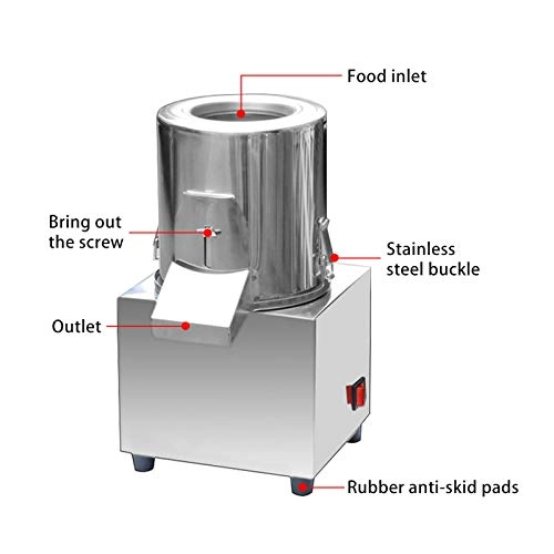 Vegetable Cutter - 304 stainless steel 360 degree rotating blade