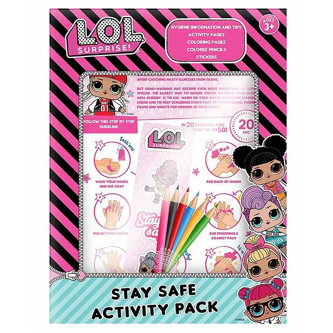 LoL Surprise Stay Safe Activity Set - 3+